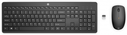 Kit de Teclado y Mouse HP 230, Inalámbrico, Negro (Español) 