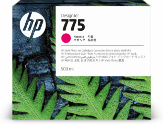 Cartucho HP 775 Magenta Original, 500ml 