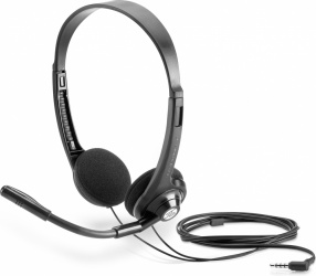 HP Audífonos con Micrófono Boom 150, Alámbrico, 3.5mm, Negro 