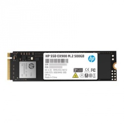 SSD HP EX900 M.2 NVMe, 500GB, M.2, 1500 MB/s Escritura, 2100 MB/s Lectura, PCI Express 3.0  