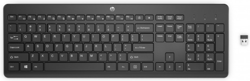 Teclado HP 230, Inalámbrico, USB-A, Negro (Español) 