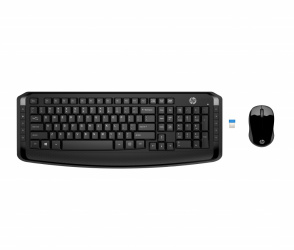 Kit de Teclado y Mouse HP 3ML04AA, Inalámbrico, RF Inalámbrico, Negro, Español  