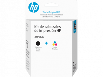 HP Kit de Cabezal 3YP86AL Negro/Tricolor 