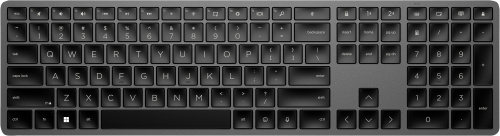 Teclado HP 975, Inalámbrico, Bluetooth, Negro (Español) 