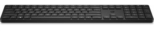 Teclado HP 455, Inalámbrico, RF Wireless, Negro (Inglés) 