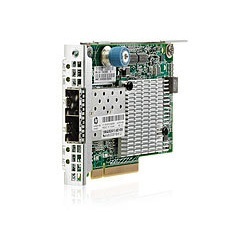 HP Tarjeta PCI Express Ethernet 10Gb 530FLR-SFP+ de 2 Puertos, Alámbrico 