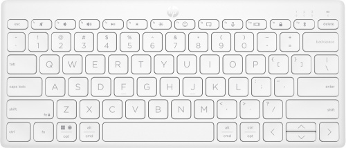 Teclado HP 350, Inalámbrico, Bluetooth, Blanco (Inglés) 