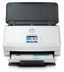 Scanner HP Scanjet Pro N4000 snw1, 600 x 600 DPI, Escáner Color, Escaneado Dúplex, USB, Negro/Blanco 
