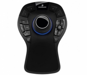 Mouse HP SpaceMouse Pro 3D, Alámbrico, USB, Negro 