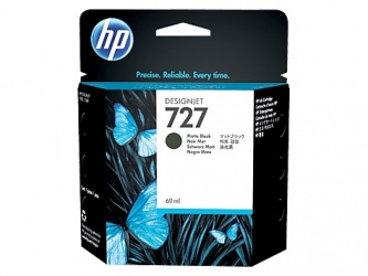 Cartucho HP 727 Negro Mate Original 69ml 