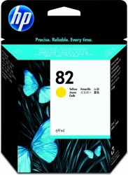 Cartucho HP 82 Amarillo Original 69ml 