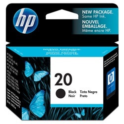 Cartucho HP 20 Negro Original 