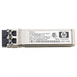 HPE Módulo Transceptor de Fibra SFP+, 8000 Mbit/s, Multimodo, LC, 850nm, 4 Piezas 