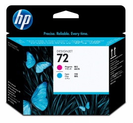 Cabezal HP 72 Magenta/Cian 