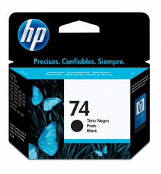 Cartucho HP 74 Negro Original, 200 Páginas 