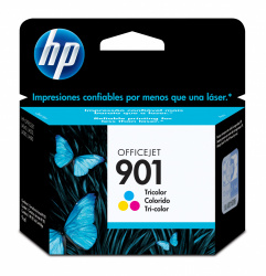 Cartucho HP 901 Tricolor Original, 360 Páginas 