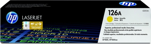 Tóner HP 126A Amarillo Amarillo, 1.000 Páginas  