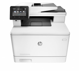 Multifuncional HP LaserJet Pro MFP M477fnw, Color, Láser, Inalámbrico, Print/Scan/Copy/Fax 