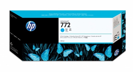 Cartucho HP 772 Cian Original 300ml 