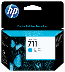 Cartucho HP 711 Cian Original 29ml 