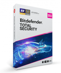 Bitdefender Total Security 1 Dispositivo, 1 Año, Windows 