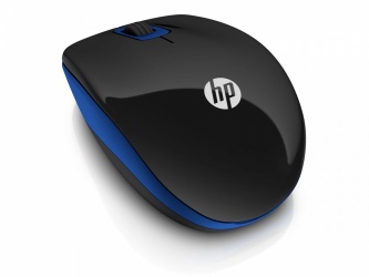 Mouse HP Óptico Z3600, Inalámbrico, USB, Negro/Azul 