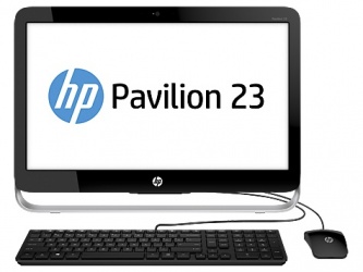 HP Pavilion 23-g001la All-in-One 23'', AMD E2-3800 1.30GHz, 4GB, 1TB, Windows 8.1 64-bit, Negro/Plata 