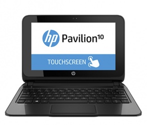 Netbook HP Pavilion 10-e013la Touch 10.1'', AMD A4-1200 1.00GHz, 2GB, 500GB, Windows 8.1 64-bit, Negro/Plata 
