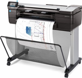 Plotter HP Designjet T830 24'', Color, Inyección, Print ― Requiere Care pack de Instalación UC744E por parte de la marca, consulta a servicio al cliente. 