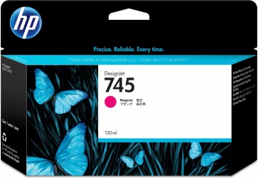 Cartucho HP 745 Magenta, 130ml  