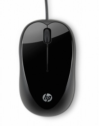 Mouse HP Óptico X1000, Alámbrico, USB, 1000DPI, Negro 