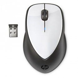 Mouse HP Láser x4000, Inalámbrico, USB, 1600DPI, Blanco 