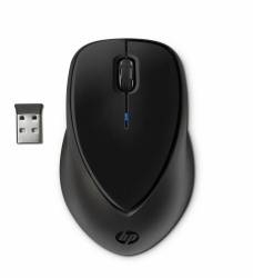 Mouse HP Óptico de Sujeción Cómoda H2L63AA, Inalámbrico, USB, Negro 