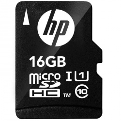 Memoria Flash HP HFUD016-1U1, 16GB MicroSD Clase 10, con Adaptador 