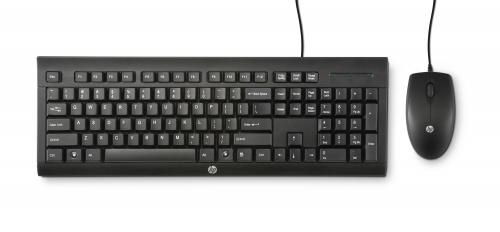 Kit de Teclado y Mouse HP C2500 Desktop, Alámbrico, USB, Negro (Español) 