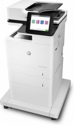 Multifuncional HP LaserJet Enterprise M632fht, Blanco y Negro, Láser, Print/Scan/Copy/Fax ― Requiere Instalación por parte de la Marca (U9JT2E) 