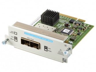 HP Convertidor de Red SFP+ 10GbE, 2 Puertos Fibra, para HP 2920 