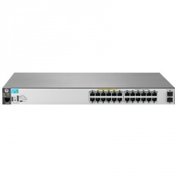 Switch HP Gigabit Ethernet 2530-24G-PoE+-2SFP+, 24 Puertos 10/100/1000Mbps + 2 Puertos SFP+, 88 Gbit/s, 16.000 Entradas - Administrable 