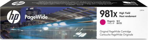 Cartucho HP 981X Magenta Original, 10.000 Páginas 