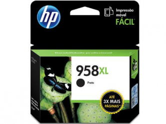 Cartucho HP 958XL Negro Original, 3000 Páginas 