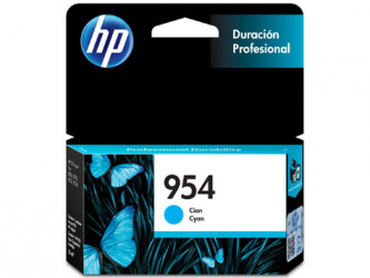 Cartucho HP 954 Cian Original, 700 Páginas 
