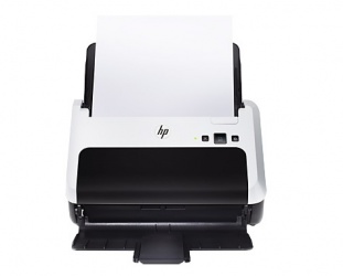Scanner HP Scanjet Pro 3000 s2 con Alimentación de Hojas, 600 x 600 DPI, Escáner Color, Escaneado Dúplex, USB 2.0, Negro/Blanco 