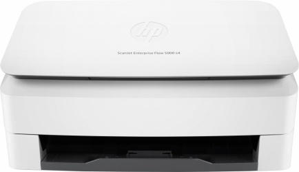 Scanner HP Scanjet Enterprise Flow 5000 s4, Escáner Color, Escaneado Dúplex, USB 2.0/3.0, Blanco 