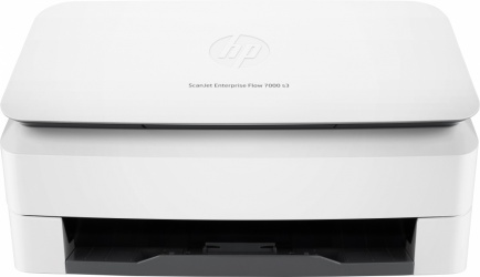 Scanner HP ScanJet Enterprise Flow 7000 s3, 600 x 600 DPI, Escáner Color, Escaneado Dúplex, USB 2.0/3.0, Blanco 