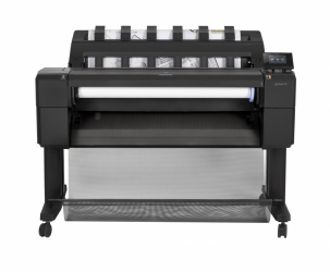 Plotter HP DesignJet T930 36'', Color, Inyección, Print - Obligatoria Compra H4518E ― Requiere Care pack de Instalación H4518E por parte de la marca, consulta a servicio al cliente. 