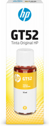 Tanque de Tinta HP GT52 Amarillo, 70ml, 8.000 Páginas  