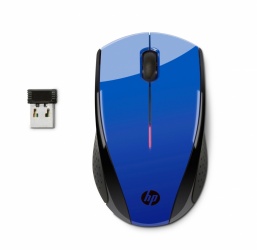 Mouse HP Óptico X3000, RF Inalámbrico, 1200DPI, Azul 