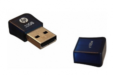 Memoria USB HP v165w, 32GB, USB 2.0, Azul 