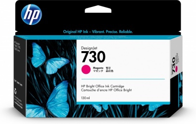 Cartucho HP 730 Magenta, 130ml  