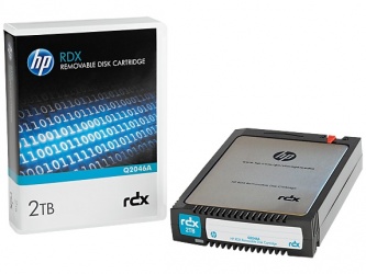 HP Cartucho de Disco Extraíble RDX, 2TB/4TB 